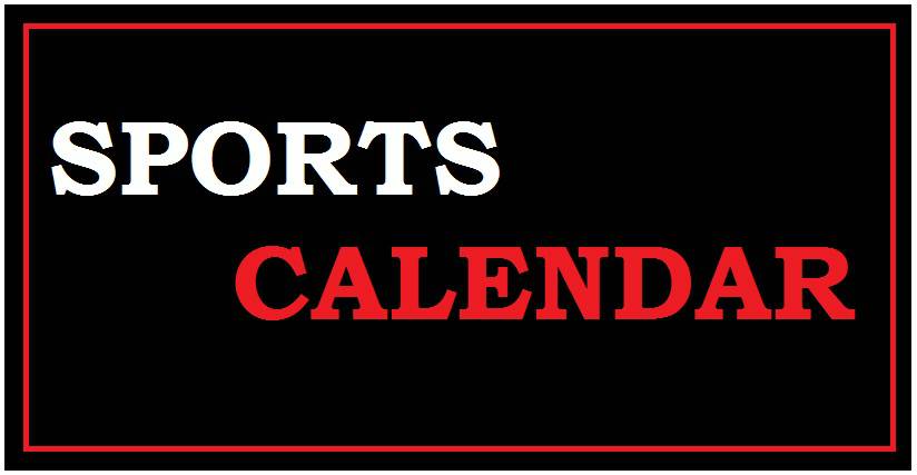 Upcoming Sports event 2018