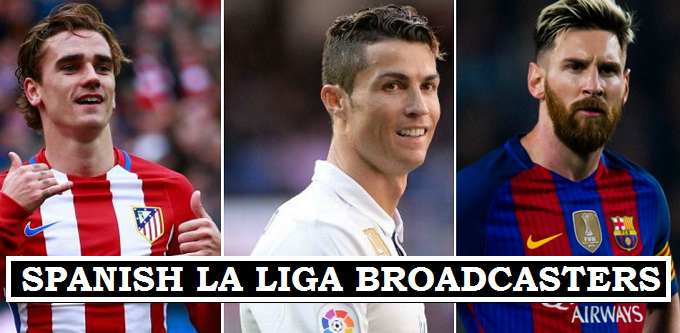 LA Liga Broadcasters 2017