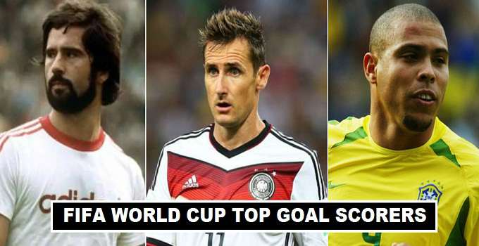 All Time Leading Fifa World Cup Goal Scorers