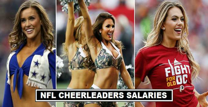 NFL Cheerleaders Per Match Fees 2017