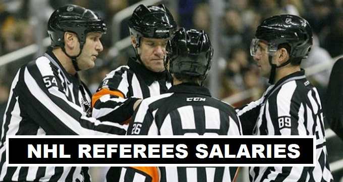 NHL Linesman Referees Salaries 2017