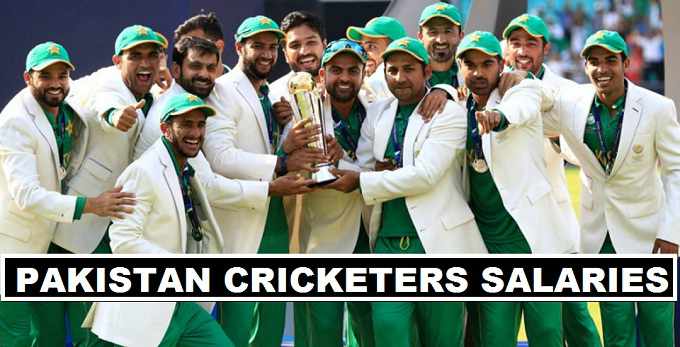 Pakistan Cricketers Salaries 2017