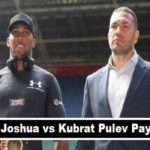 Joshua vs Pulev Purse Payout Split 2017 Fight