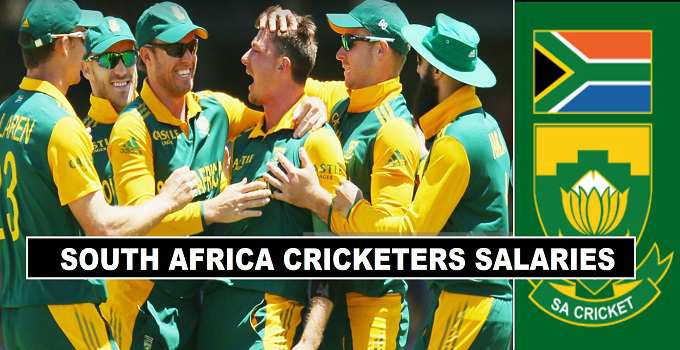 South Africa Cricket Players Salaries 2017