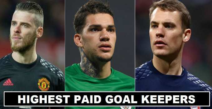 Highest Paid Goal Keepers in the World 2017