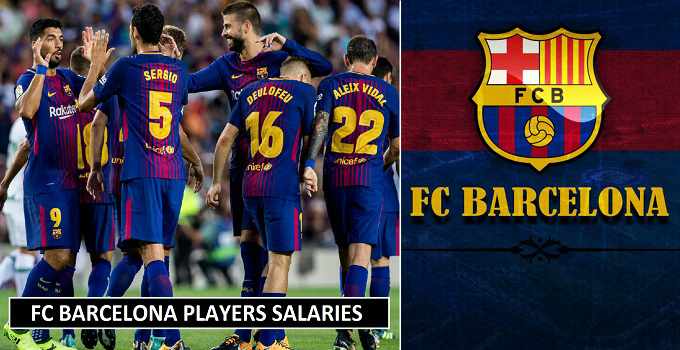 Barcelona Players Salaries 2018 Weekly Wages