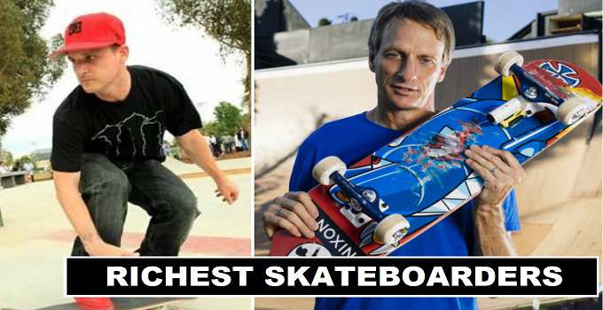 The Richest 15 Skateboarders in the World 2018