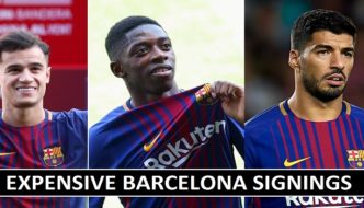 Barcelona Most Expensive Signings 2018