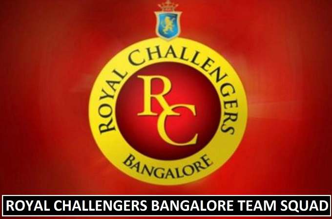 Royal Challengers Bangalore Team Squad IPL 2018