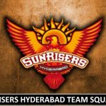 Sunrisers Hyderabad Team Squad IPL 2018