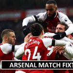 Arsenal 2018 Premier League Fixtures